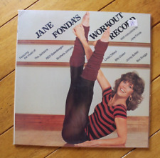 JANE FONDA WORKOUT RECORD DOUBLE LP 12