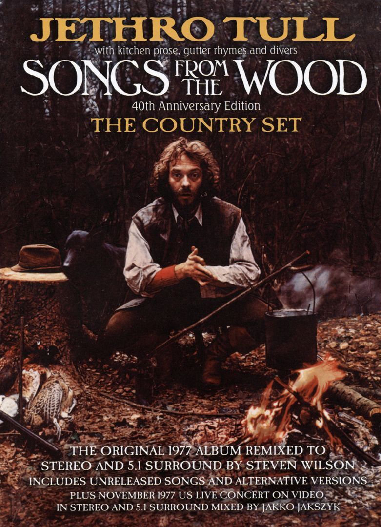 JETHRO TULL - SONGS FROM THE WOOD [40TH ANNIVERSARY EDITION] [CD/DVD] NEW CD