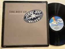 The Best Of Jerry Jeff Walker LP MCA 1st USA Press VG picture