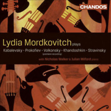 Lydia Mordkovitch Russian Works for Violin/viola (CD) Album picture