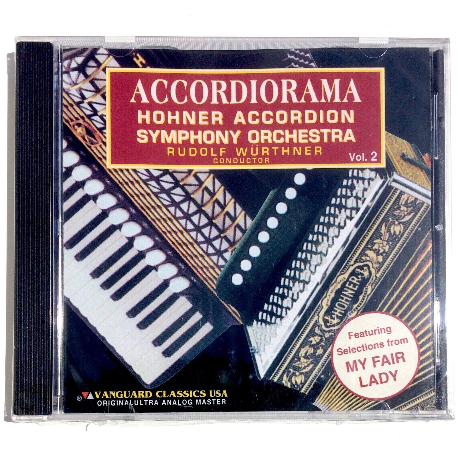Accordiorama Vol.2 CD by Hohner Accordion Symphony Orchestra UPC 717794812527
