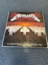 METALLICA Master Of Puppets 1986 Orig 1st Press VG Cond Slayer Exodus Megadeth picture