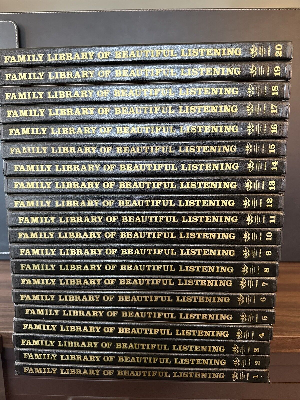 VTG The Family Library of Beautiful Listening Longines Vinyl 20 Volume Set 1973