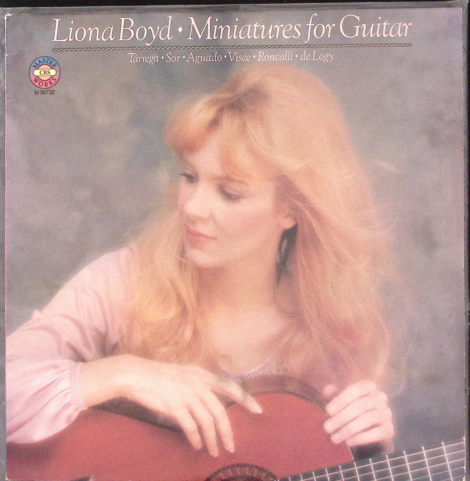 LIONA BOYD MINIATURES FOR GUITAR CBS RECORDS   VINYL LP  164-31