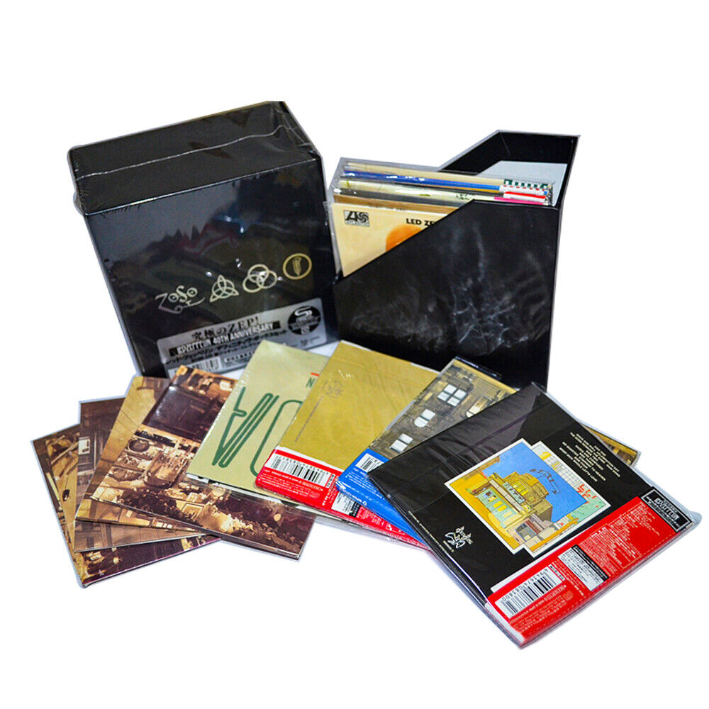 Led Zeppelin Definitive Box Set JAPAN SHM-CD x 10 titles (12CD + Sleeves) New