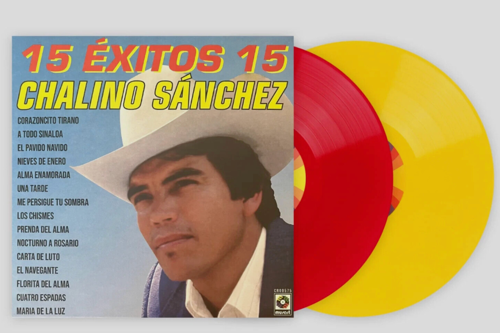 CHALINO SANCHEZ 15 EXITOS 15 VINYL  EXCL RED YELLOW LP NIEVES DE ENERO NEW