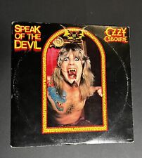 Vintage 1982 OZZY OSBOURNE SPEAK OF THE DEVIL Double LP Vinyl picture