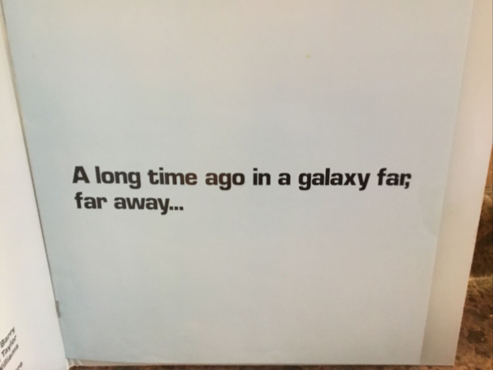 The Story of Star Wars Vinyl Record