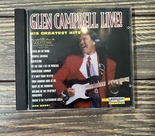 Vintage 1994 Glen Campbell Live His Greatest Hits CD picture