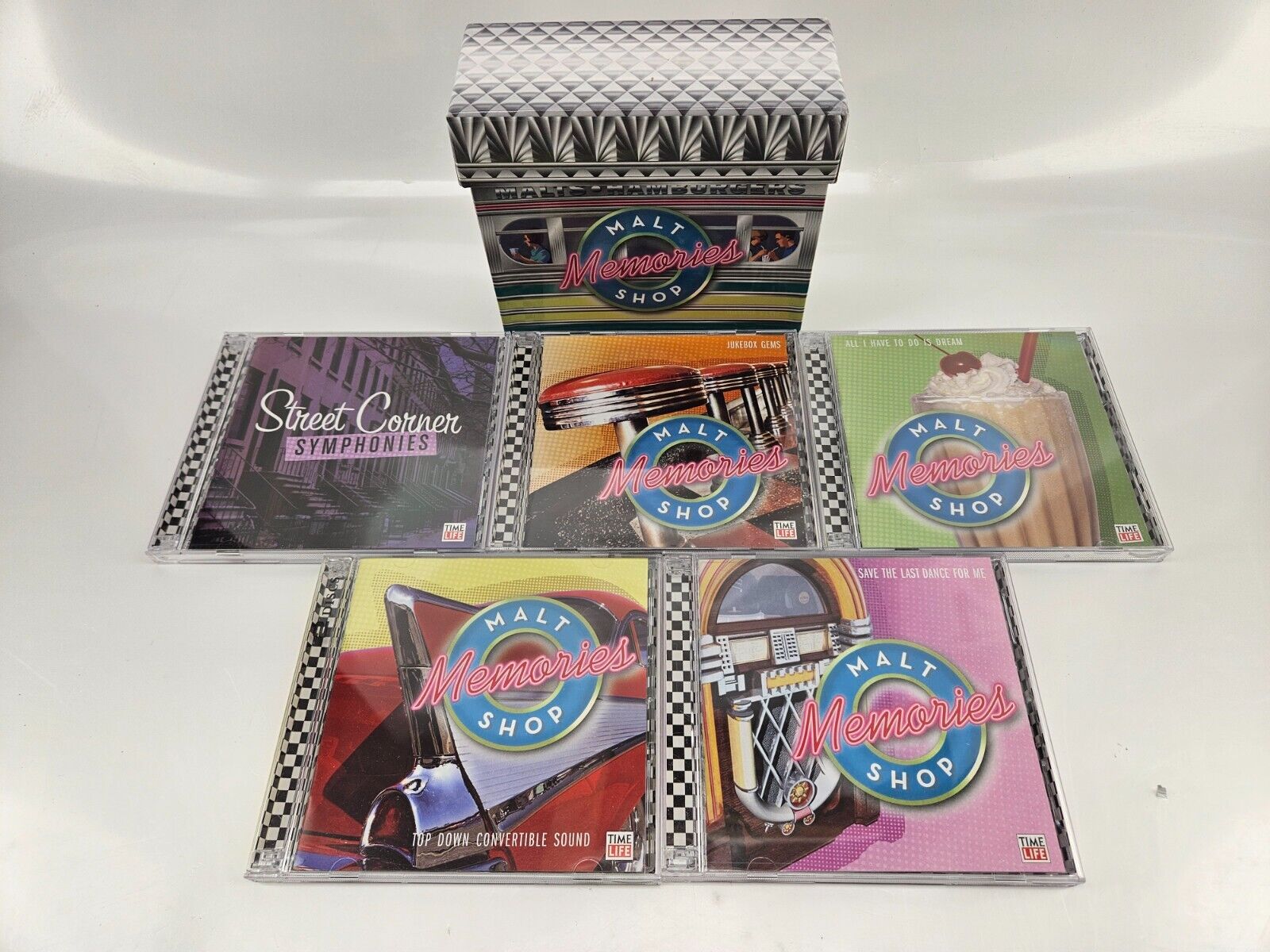 Malt Shop Memories 10-CD Boxed Set - Time Life 1950\'s