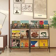 3-Tier Vinyl Record Storage Holder Large Capacity LP Records Rack Store About 1 picture