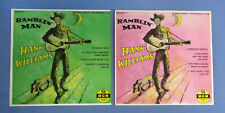 Rare Vintage Hank Williams Ramblin' Man - Vol 1 & Vol 2 MGM X1135 X1136 EXC picture
