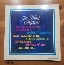 Vintage United States Air Force Presents Two Sides Of Christmas Vinyl Album picture