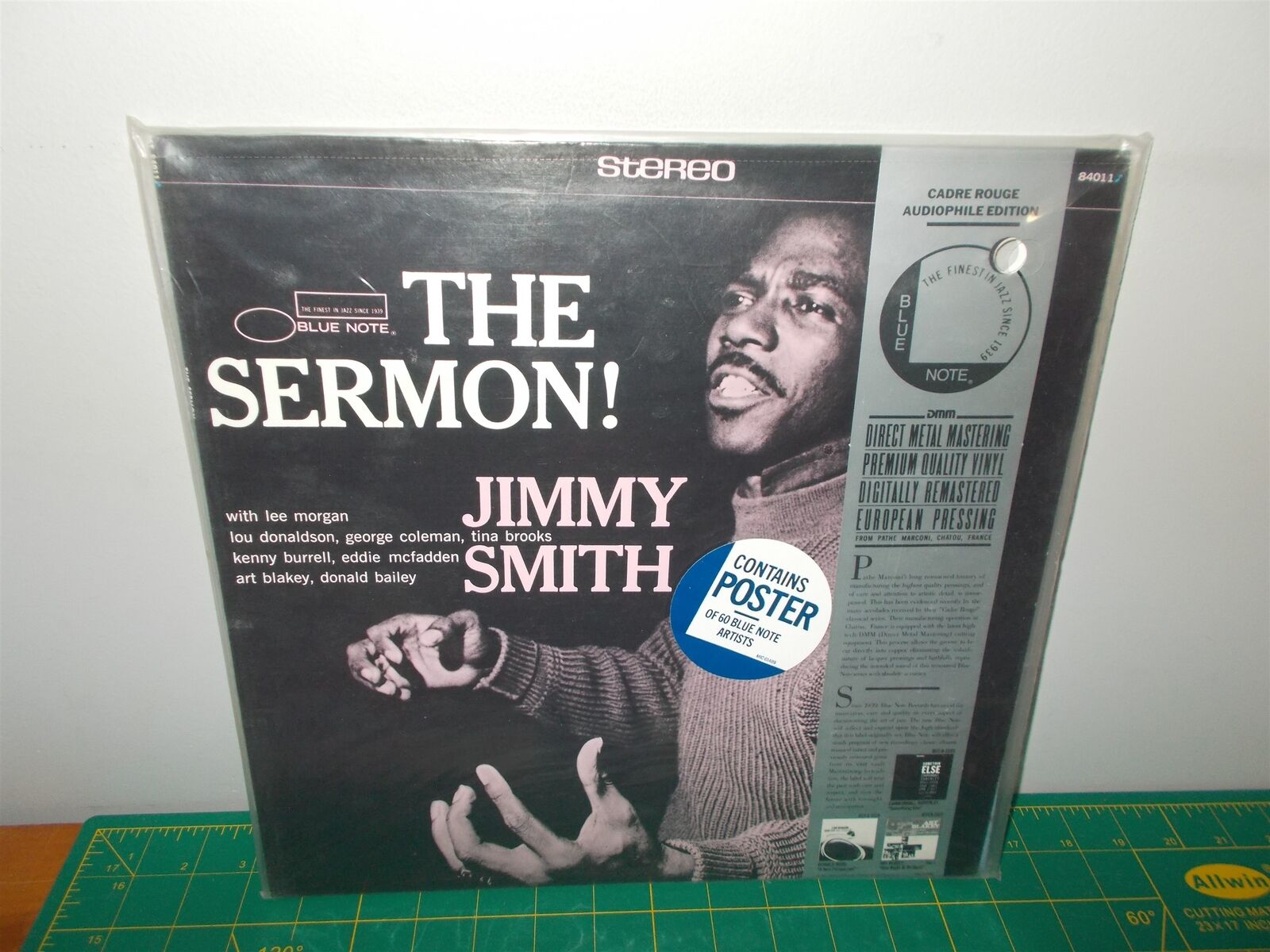 Jimmy Smith The Sermon Blue Note Cadre Rouge Record LP Sealed