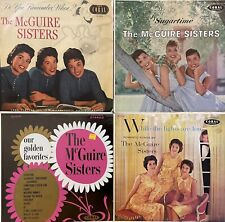 The McGuire Sisters LP Lot of 4 Vinyl Records - 1 UK Import - All VG+ to EX picture
