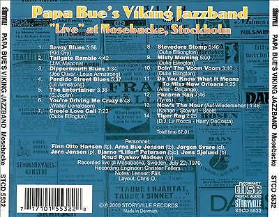 Papa Bues Viking Jazz Band - Live At Mosebacke, Stockholm [CD]