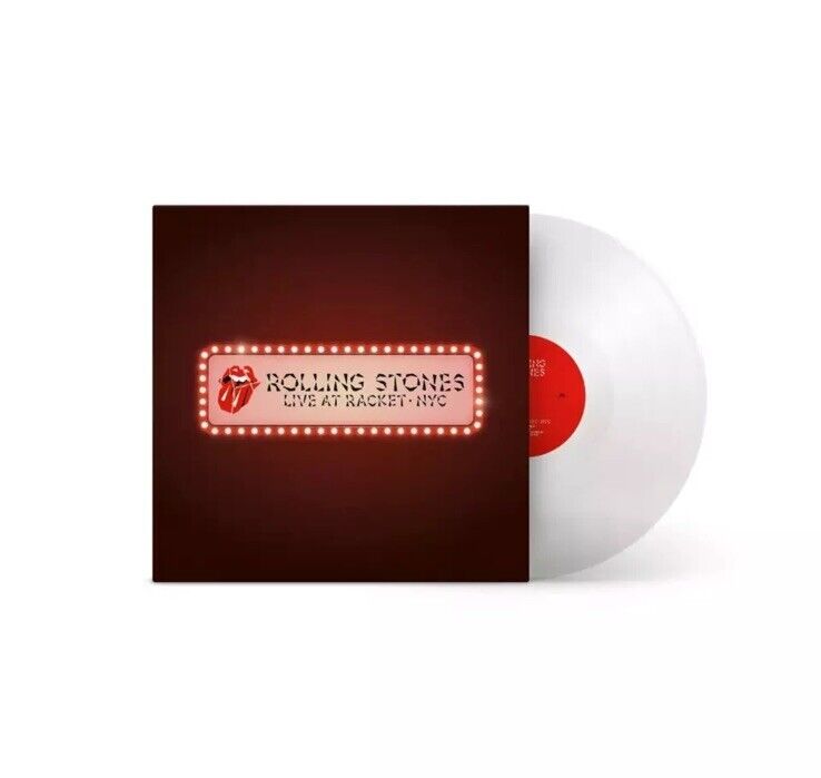 THE ROLLING STONES Live at Racket NYC 180g WHITE Colored Vinyl LP RSD24 PRESALE