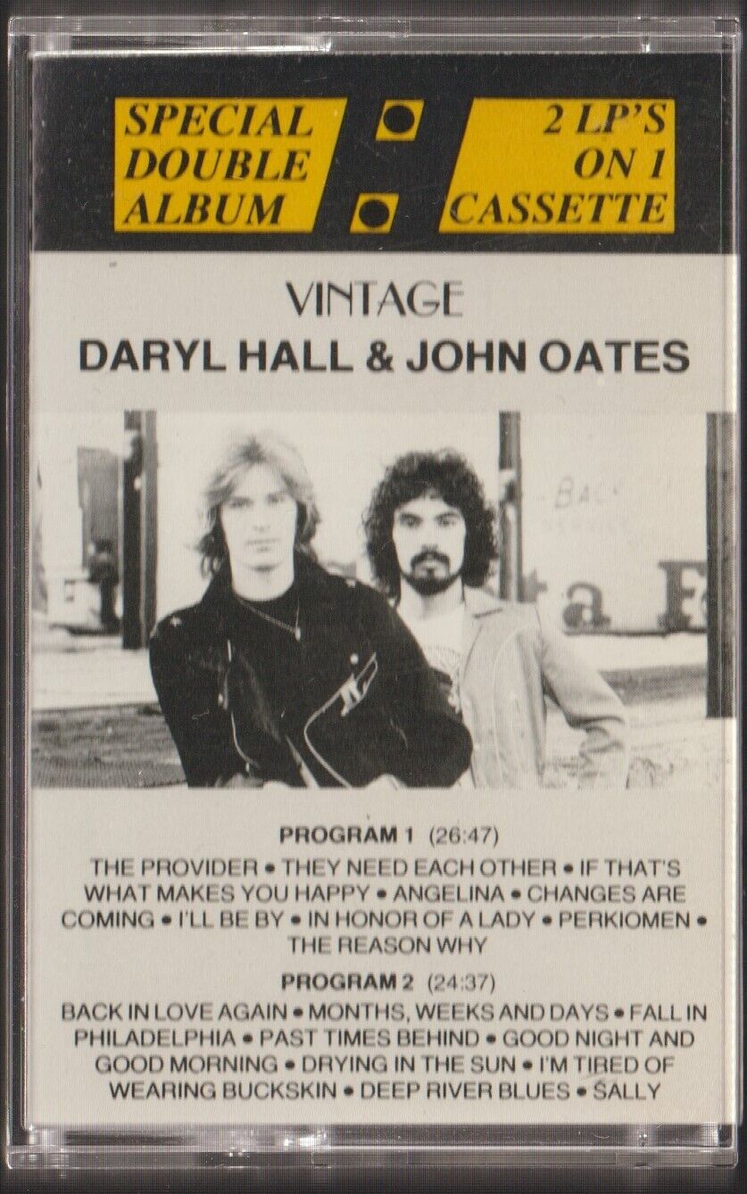 Hall & Oates - Vintage 1983 (Rare Audio Cassette) Aero Records 4ADF-500