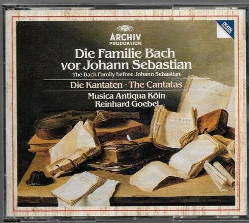 Bach Family Before JS Bach - Audio CD By Reinhard Goebel - VERY GOOD
