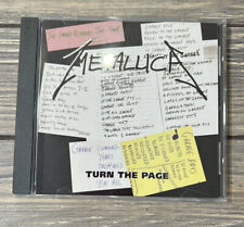 Vintage 1998 Metallica Turn The Page CD Promo Promotional picture