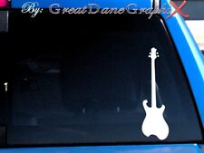 Bass Guitar Style #2 - Vinyl Decal Sticker -Color Choice -HIGH QUALITY picture