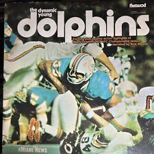 THE MIAMI DOLPHINS 1971 Dynamic & Young VG+/ NM LP FIRST PRESS Vinyl Record RARE picture