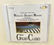 Vintage 1992 Golden Classics Wolfgang Amadeus Mozart 2 Music CDs Set Jewel Case picture