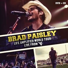 BRAD PAISLEY - LIFE AMPLIFIED WORLD TOUR: LIVE FROM WVU NEW CD picture