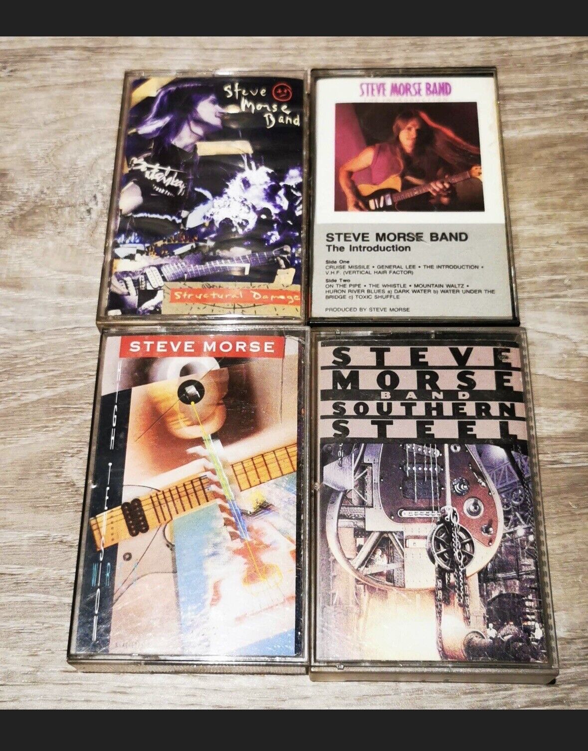 Steve Morse - Lot Of 4 Cassette tapes