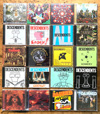 240 Punk/Metal/Rock CDs - The Damned, Descendents, Swallow The Sun, Therapy? & picture