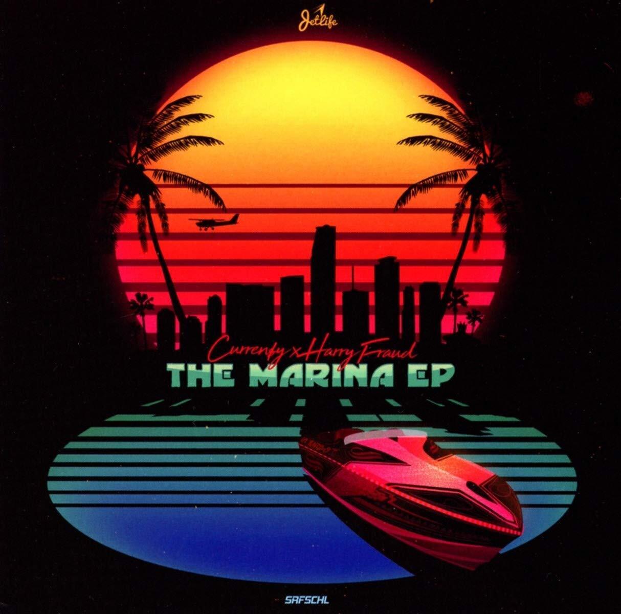 The Marina [CD] CURREN$Y & HARRY FRAUD [EX-LIBRARY]