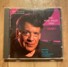 THE PETE JOLLY TRIO-YEAH-1996 VSOP CD featuring Pete Jolly Chuck Berghofer picture