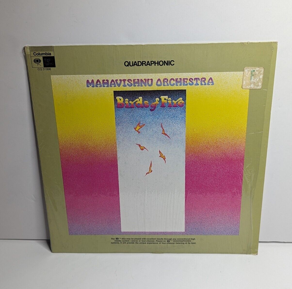 Mahavishnu Orchestra – “Birds Of Fire”  Columbia CQ 31996 Quadraphonic LP