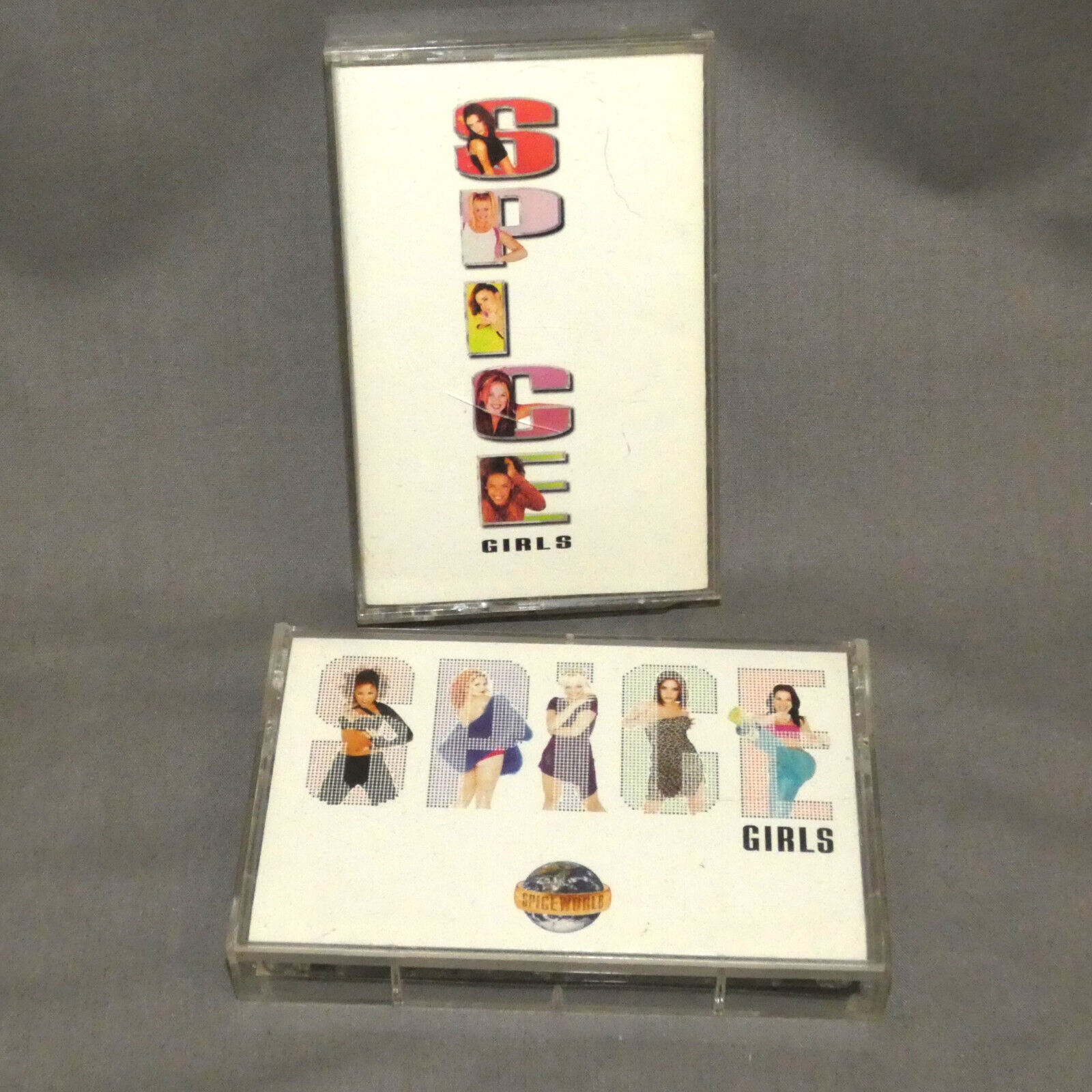 Set of 2 Spice Girsl Cassette Tapes Spice Girls Spice World Spice