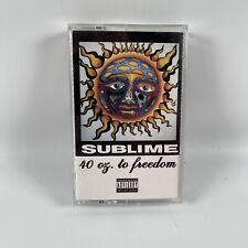 Vintage SUBLIME 40 oz. to Freedom Cassette RARE Hard To Find Tested Working picture