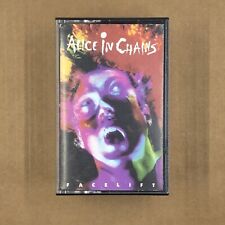ALICE IN CHAINS Cassette Tape FACELIFT 1990 90s VTG Rock Grunge MAN IN THE BOX picture