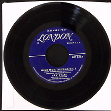 MANTOVANI MUSIC FROM THE FILMS VOL. 2 LONDON RECORDS VINYL 45 VG 44-168 picture