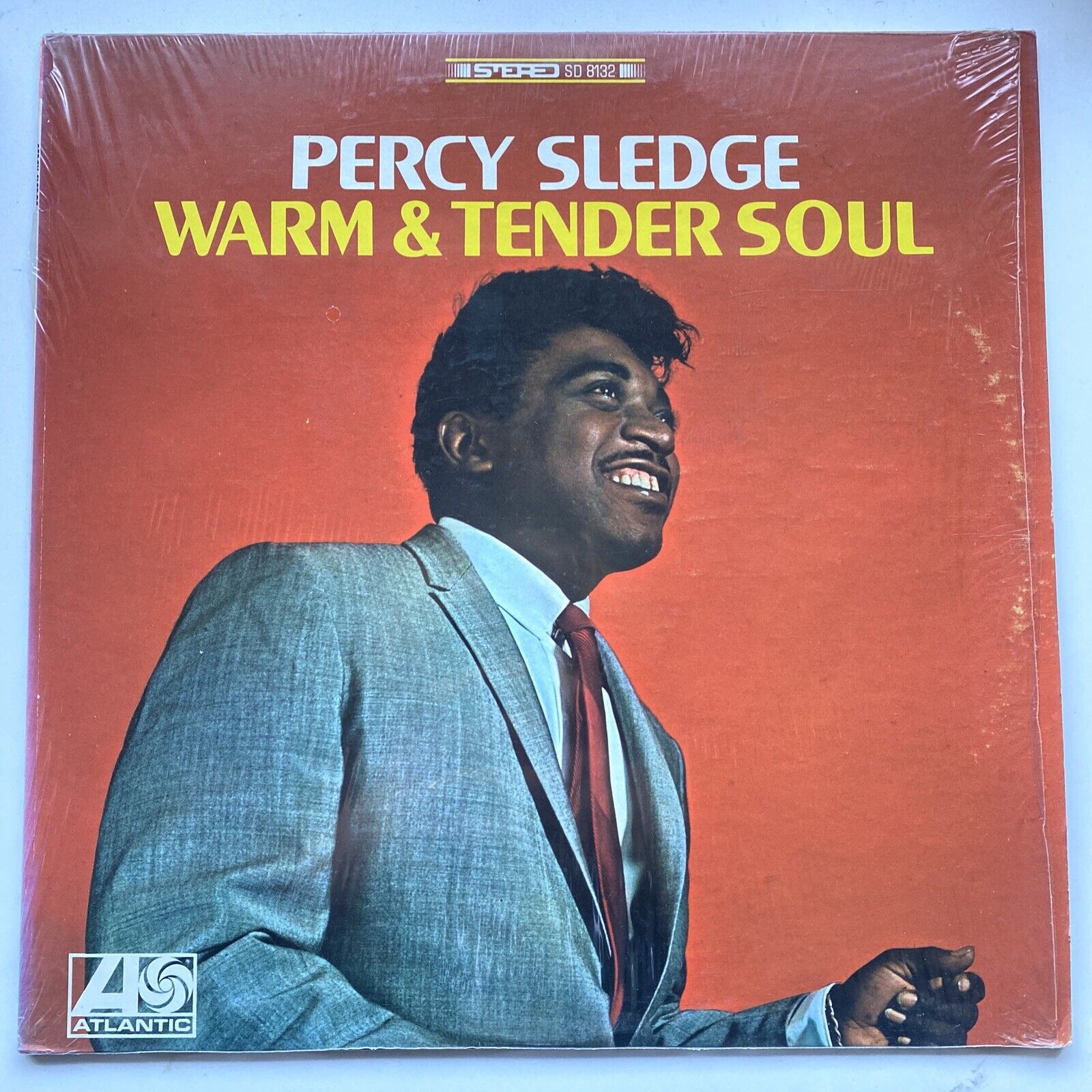 Percy Sledge Warm and Tender Soul Vinyl Shrink EX