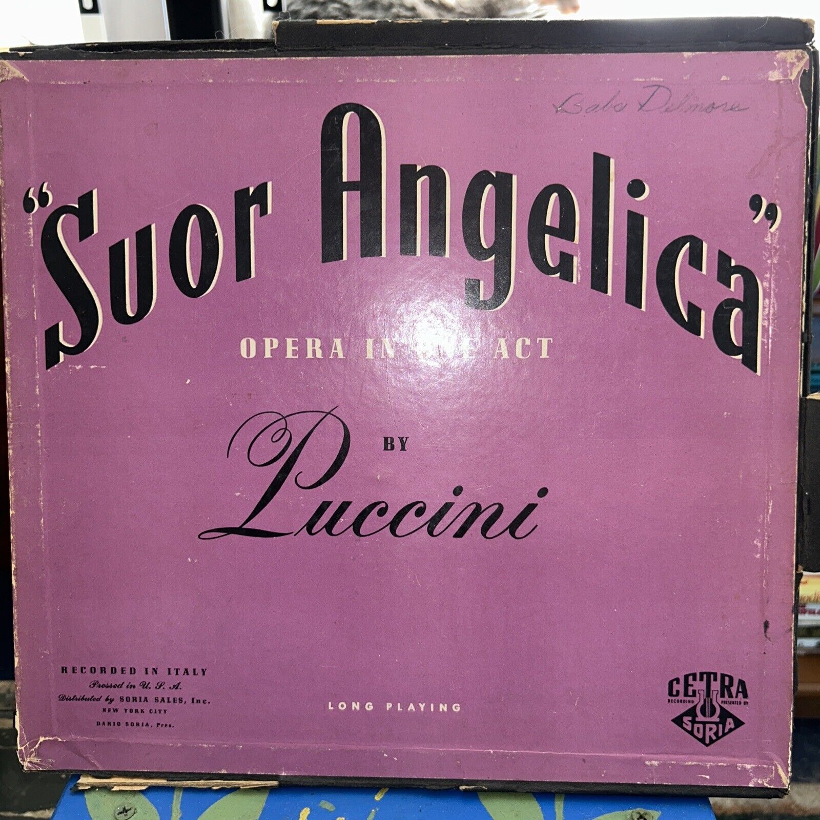 Puccini - Suor Angelica - A-50,030 - Vinyls\' Box Set Damaged