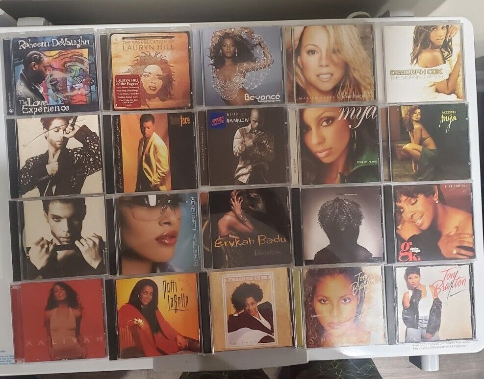 20 Classic CDs - Beyonce, Prince, Patti Labelle,  Chaka Khan, Gladys Knight