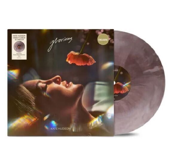 Kate Hudson Glorious Presale Exclusive Brown Bone Marbled Colored Vinyl LP