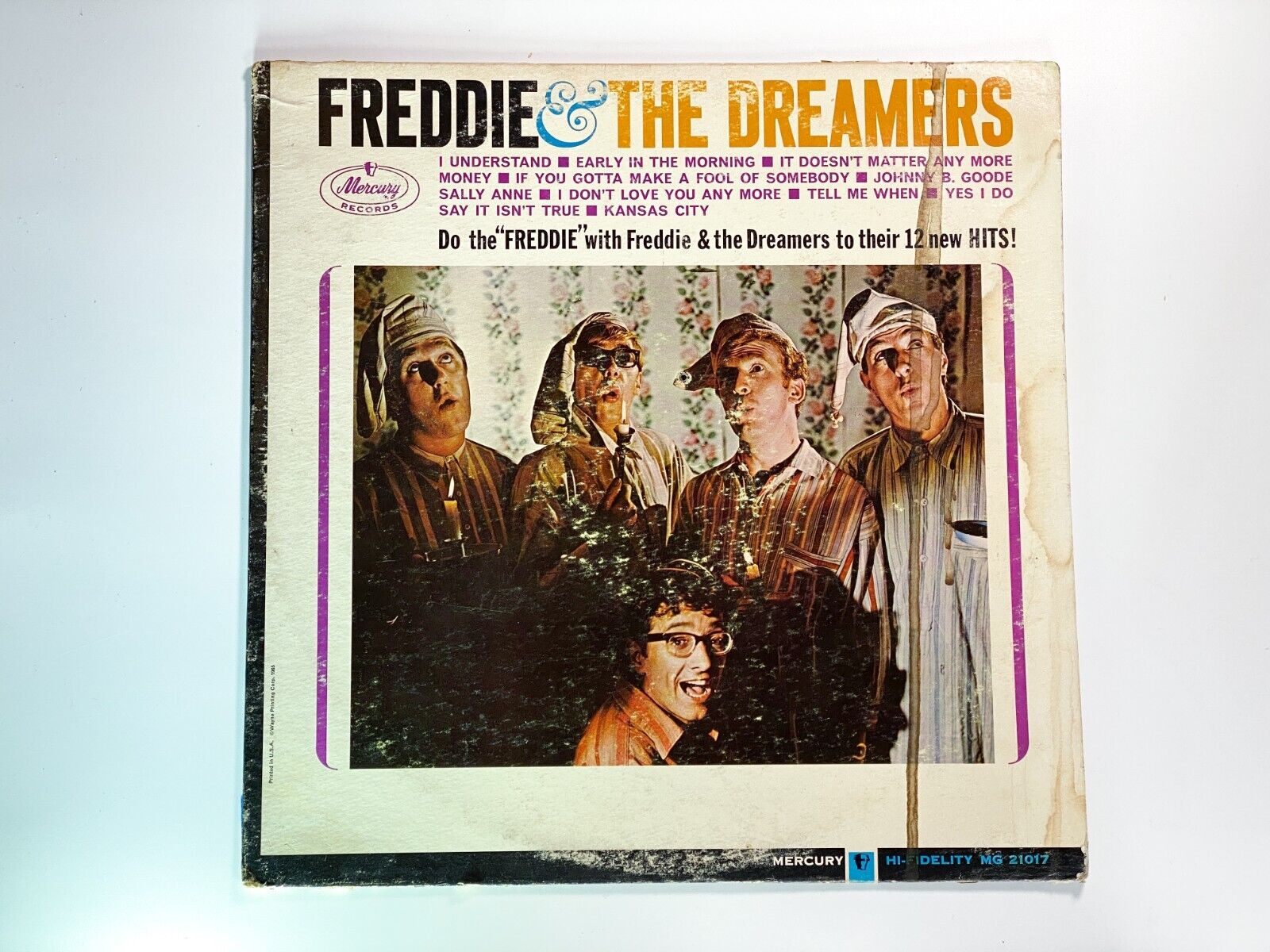 Freddie and the Dreamers | 12 New Hits | Mercury Records Vinyl MG 21017  VG+/VG+