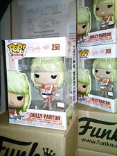 Funko Pop *DBL Boxed* DOLLY PARTON with Banjo #268 *NEW* MINT (Country Western) picture