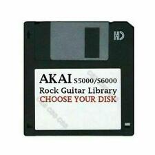 Akai S5000 / S6000 Floppy Disk Rock Guitar Library Choose Your Disk picture