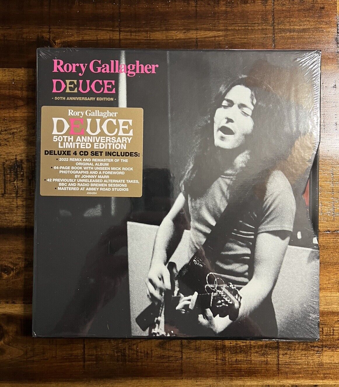 Deuce (50th Anniversary) - Rory Gallagher - 4 CD Box Set - Brand New & Sealed