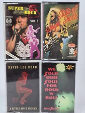 Lot of 4 1990'S Rock Music  Cassette . Black Sabbath, State of Shock And More. picture