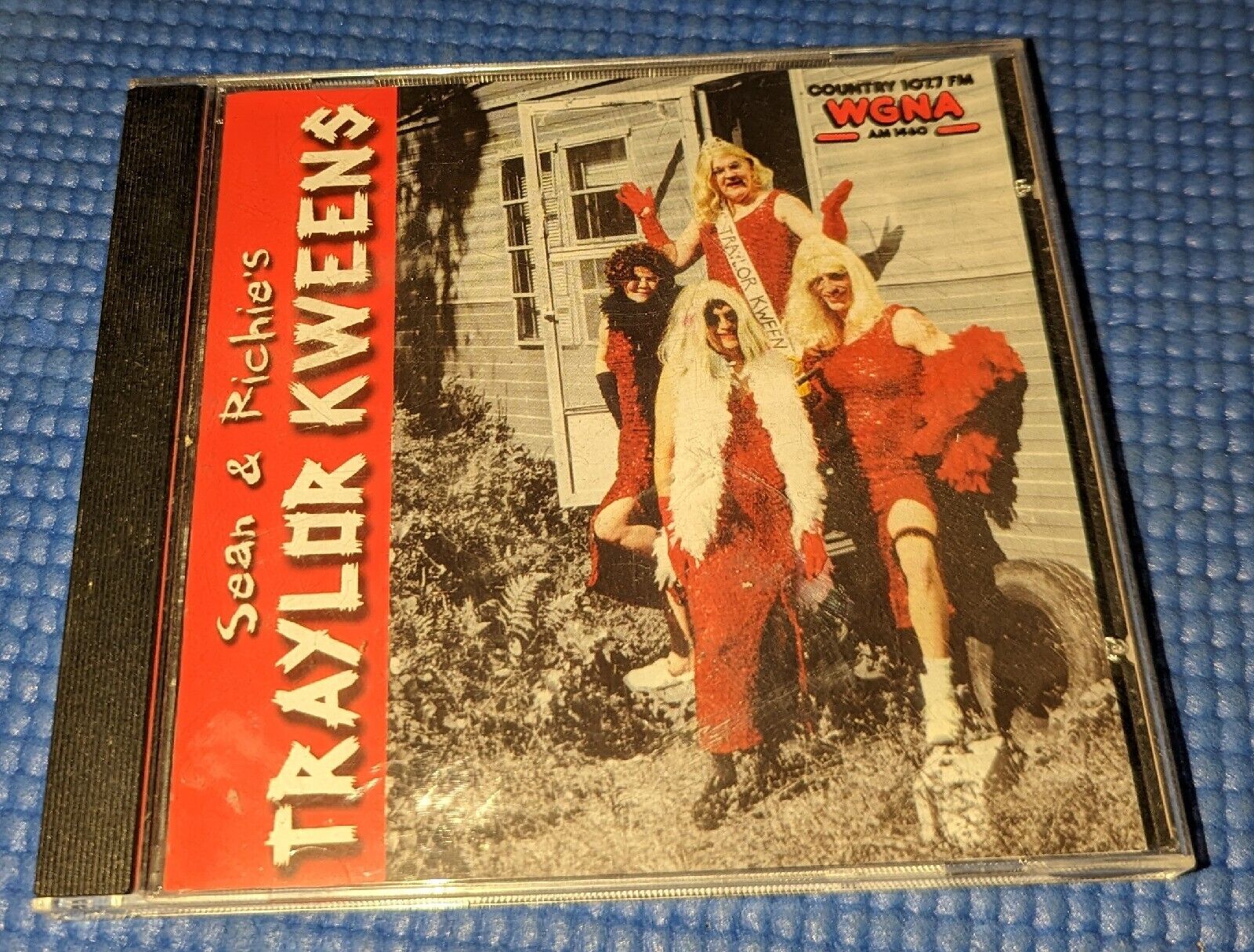 Rare vintage Sean & Richie\'s Country CD Traylor Kweens 107.7 WGNA Drag Queens