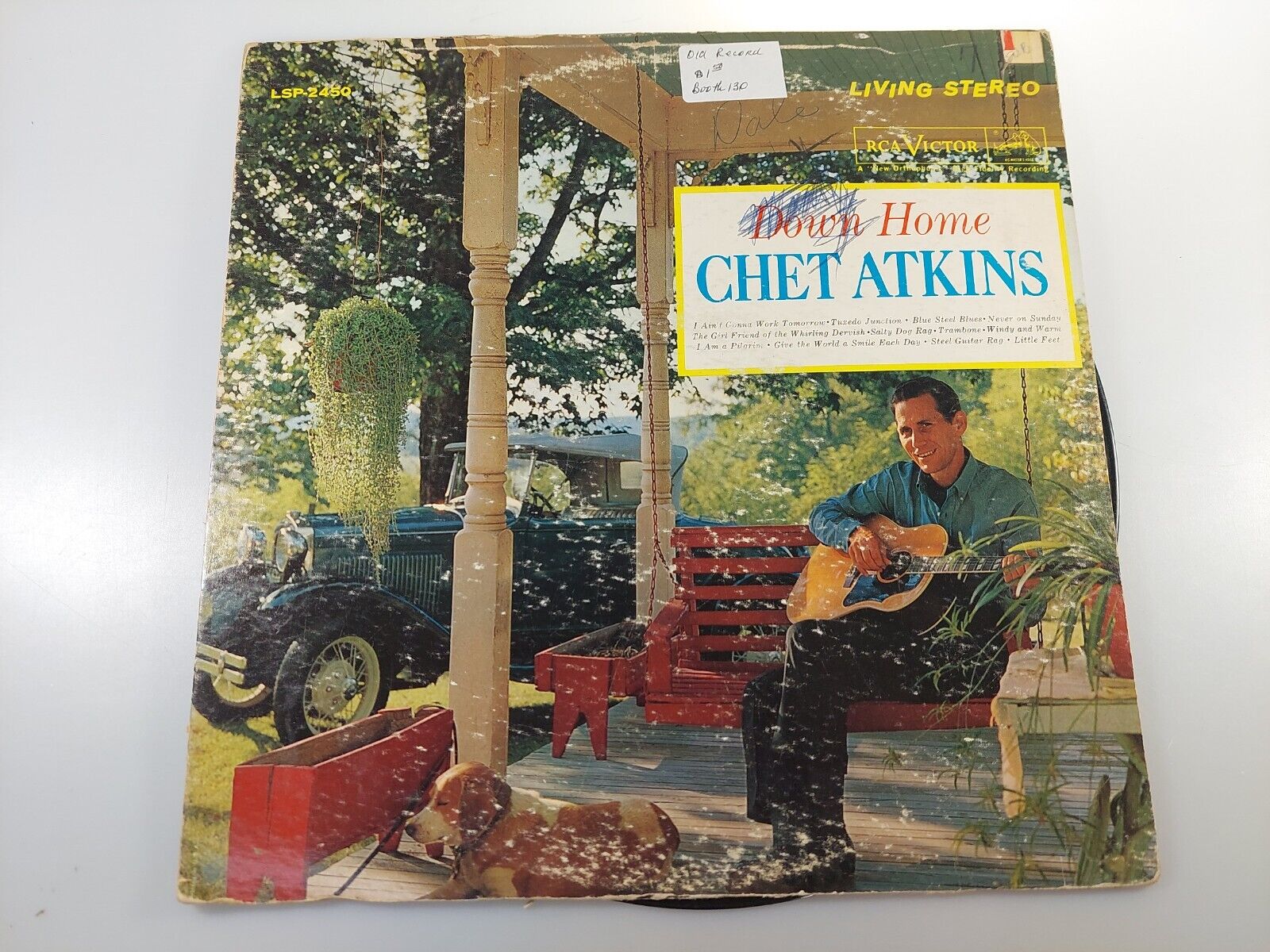Chet Atkins Down Home Vinyl Record LP  