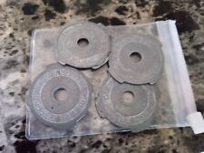 45 Record Insert Adapter Metal for Vinyl Webster Chicago Corp (4 Pack) picture