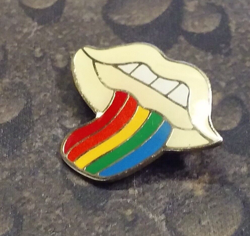 Rolling Stones vintage pin badge